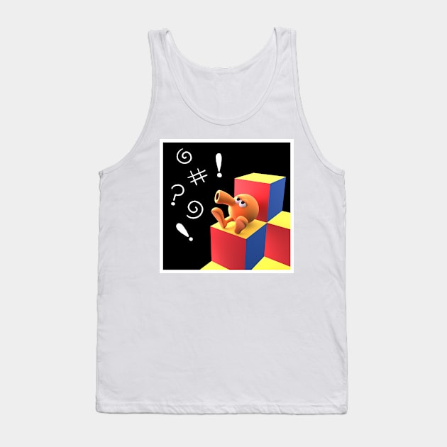 Cube Bert Tank Top by FIZZTAPP